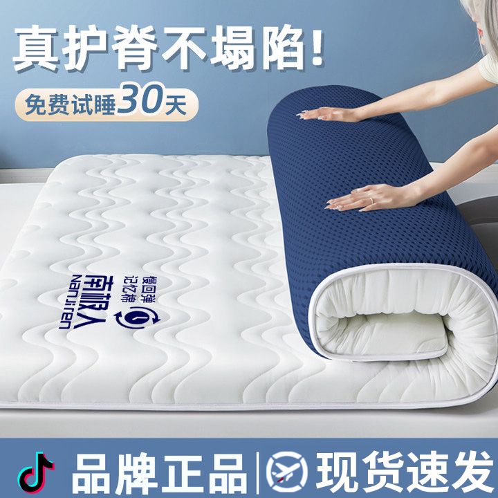 床垫遮盖物家用加厚软垫租房折叠记忆棉海绵垫宿舍学生单人榻榻米商品图