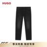 HUGO雨果 男士新款黑灰色弹力柔软舒适牛仔裤50556098商品图
