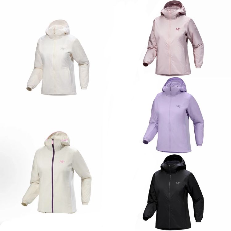 ARC'TERYX/始祖鸟 ATOM HOODY 刺绣Logo防风防水保暖棉服 女款商品图