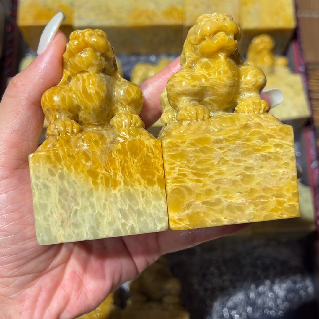 寿山石寿山石批发2个印面5.0左右商品图