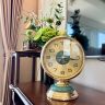 轻奢金属座钟家用台式钟表时钟摆件客厅坐钟静音台钟桌面石英钟表商品图