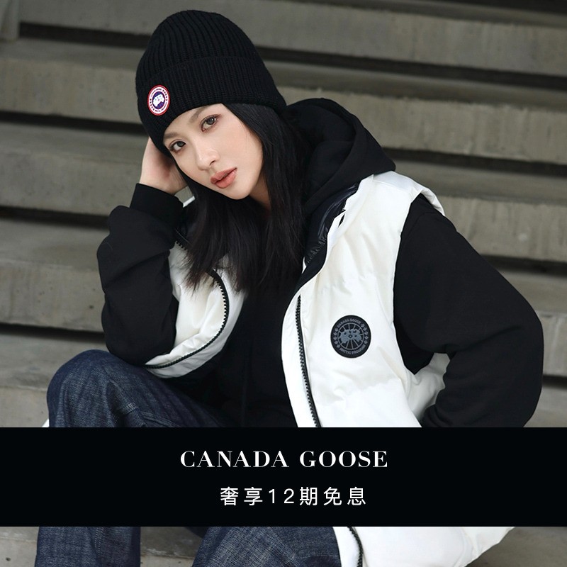 CANADA GOOSE加拿大鹅 Grandview 女士短款羽绒马甲2267WB/WT商品图