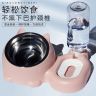 猫碗狗碗猫咪护颈碗吃饭喝水二合一可爱增高两用防滑自动续水猫碗商品图