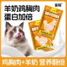 蒸煮羊奶鸡胸肉开袋即食猫狗通吃增肥高蛋白补水商品图