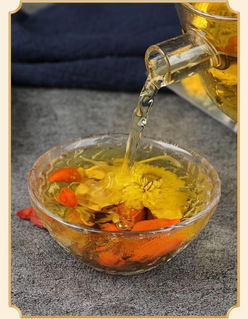 竹叶金银花茶菊花决明子茶甘草组合茶男女加班熬夜泡水喝养生茶包