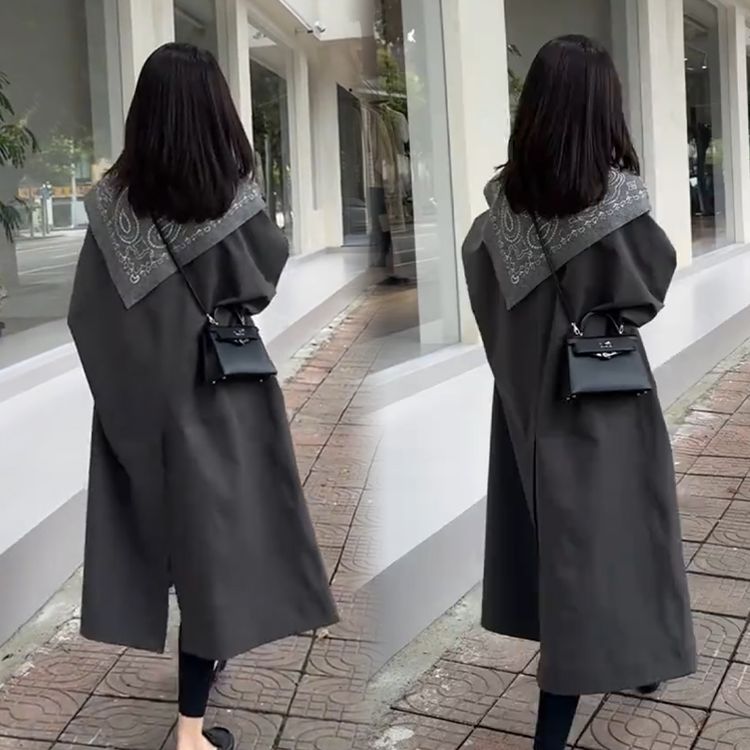 2026春秋新款时尚显瘦气质网红高档洋气女高级百搭宽松大码风衣潮商品图