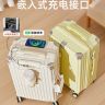 【多功能】2026新款行李箱学生大容量密码箱时尚耐磨拉杆箱旅行箱子商品图