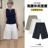 【100棉】新款五分短裤女夏休闲风中腰基础款休闲裤五分裤工装短裤商品图