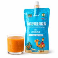 【有机产品】新疆大果沙棘全果原浆500g*5袋 鲜果冷榨 NFC鲜果鲜榨商品图
