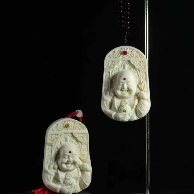 (粉丝福利）弥勒佛牌子摆件商品图