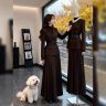 西装外套女2026春季新款时尚高级感职业通勤百褶半身裙两件套装裙商品图