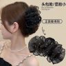 2026新款时尚甜美百搭蓬松女孩云朵泡泡满钻抓夹商品图