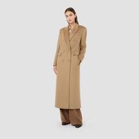 【燕麦格雷】MaxMara2026新品女装羊毛双排扣长款大衣6016016206商品图