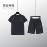 【明哲男装】男士夏季超薄冰丝休闲运动短裤套装 B1768-3商品图