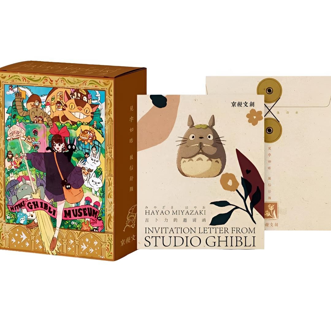 DD【新人见面礼】 京缦文创x宫崎骏《吉卜力的邀请函》（默认代拆）商品图