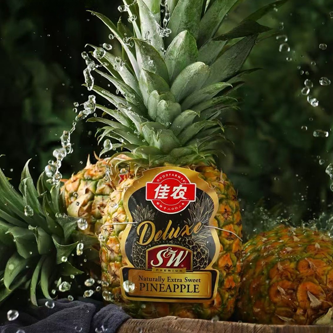 【陈灵岳甄选】SW蜂蜜凤梨香甜多汁一个 净重2.8斤商品图
