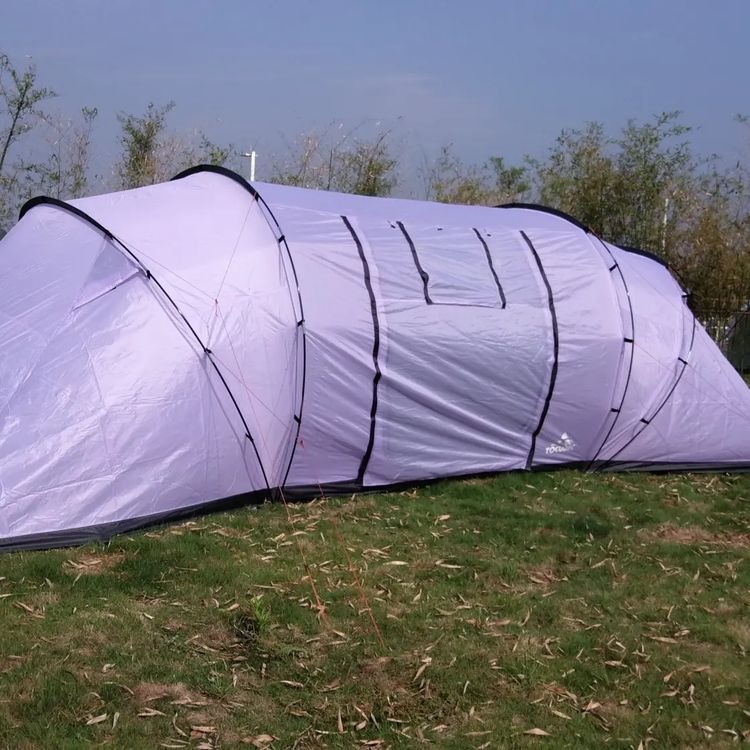三室一厅家庭帐篷/隧道帐篷700×270×200cm/13㎏！6～8人！防风秒杀！商品图