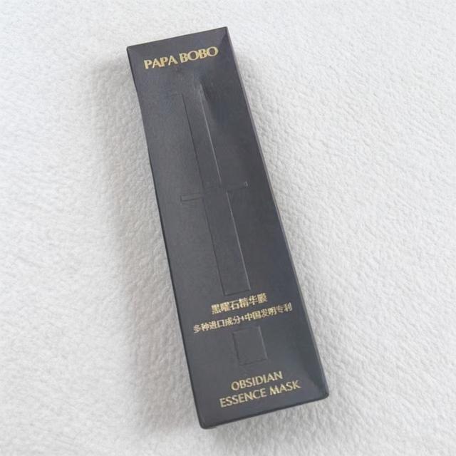 黑脸娃娃-黑曜石精华膜肌肤焕发光采清洁商品图
