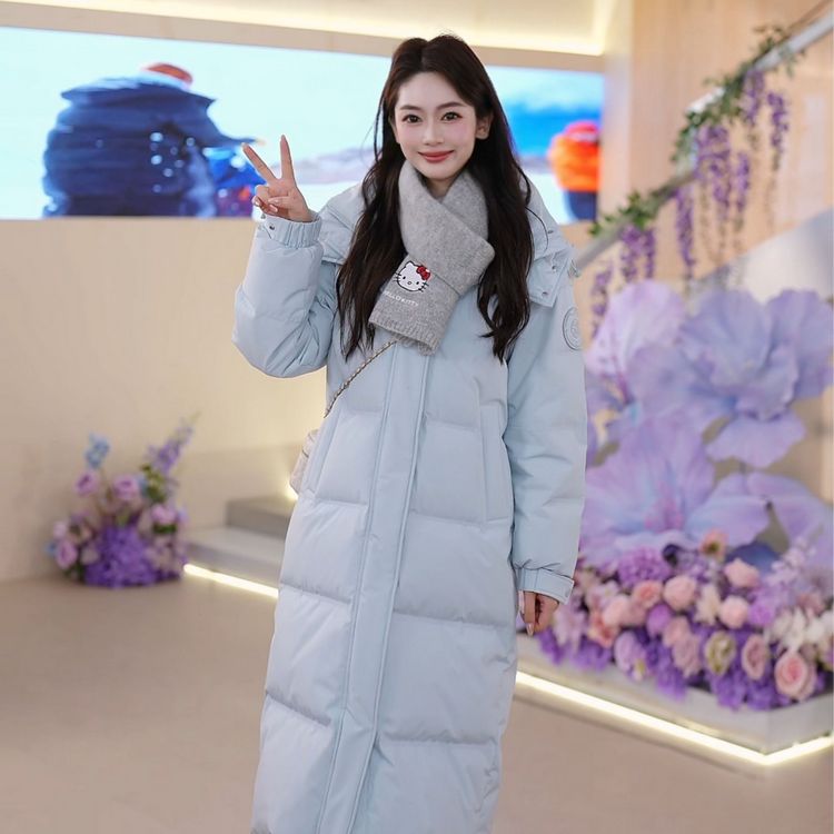 【反季羽绒服】雪中飞新款中长款羽绒服休闲冬季加厚保暖GQ0216商品图