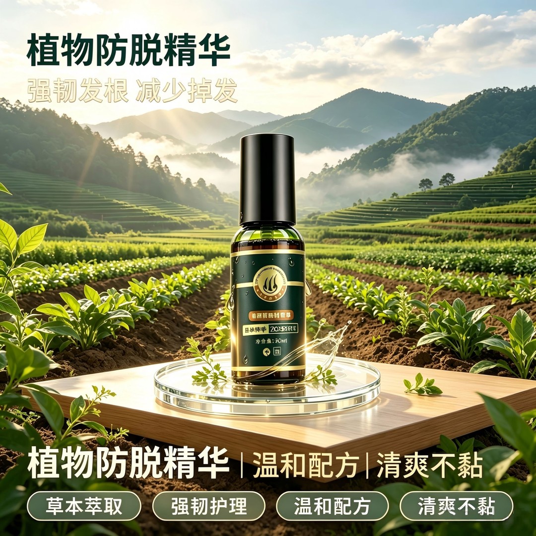 植草温和配方液萃良材植物防脱头皮护理喷雾II商品图