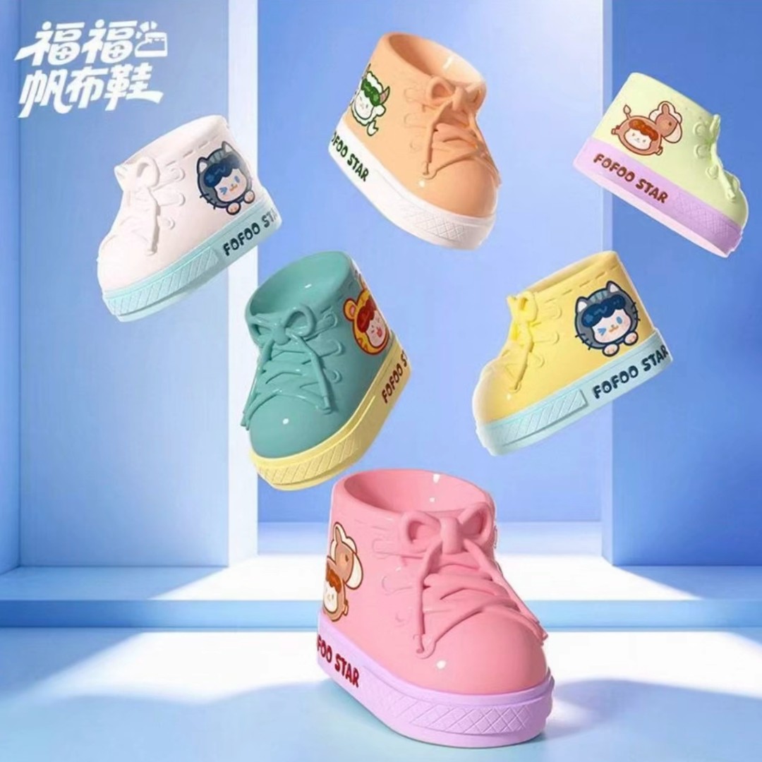 【小凡代拆】福福帆布鞋萌粒盲袋盲盒商品图