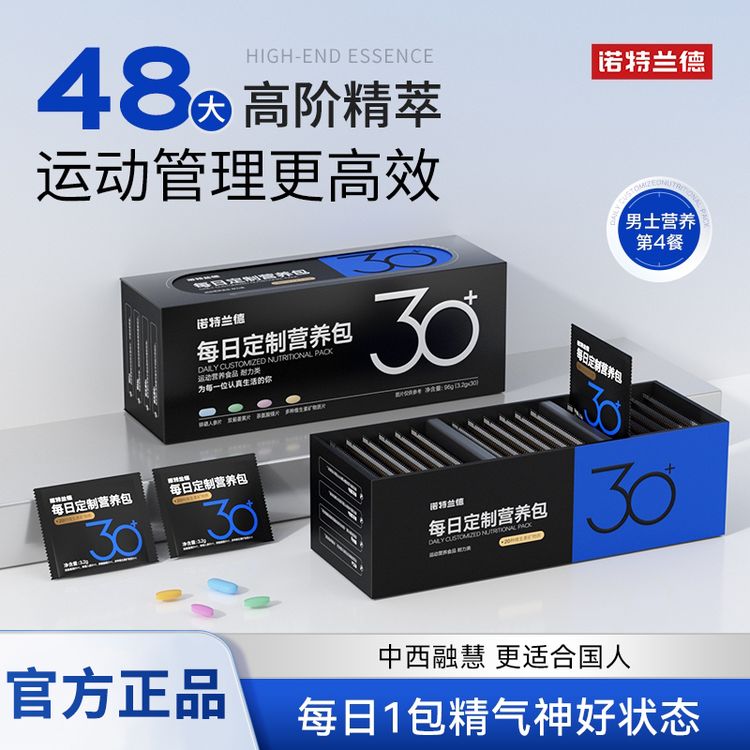 【仁汇优品S】诺特兰德 48大高阶精萃便携每日定制营养包商品图