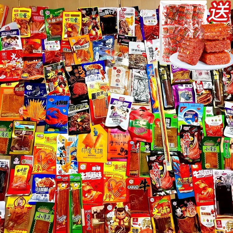 辣条大礼包儿时怀旧经典麻辣解馋零食多种组合装商品图