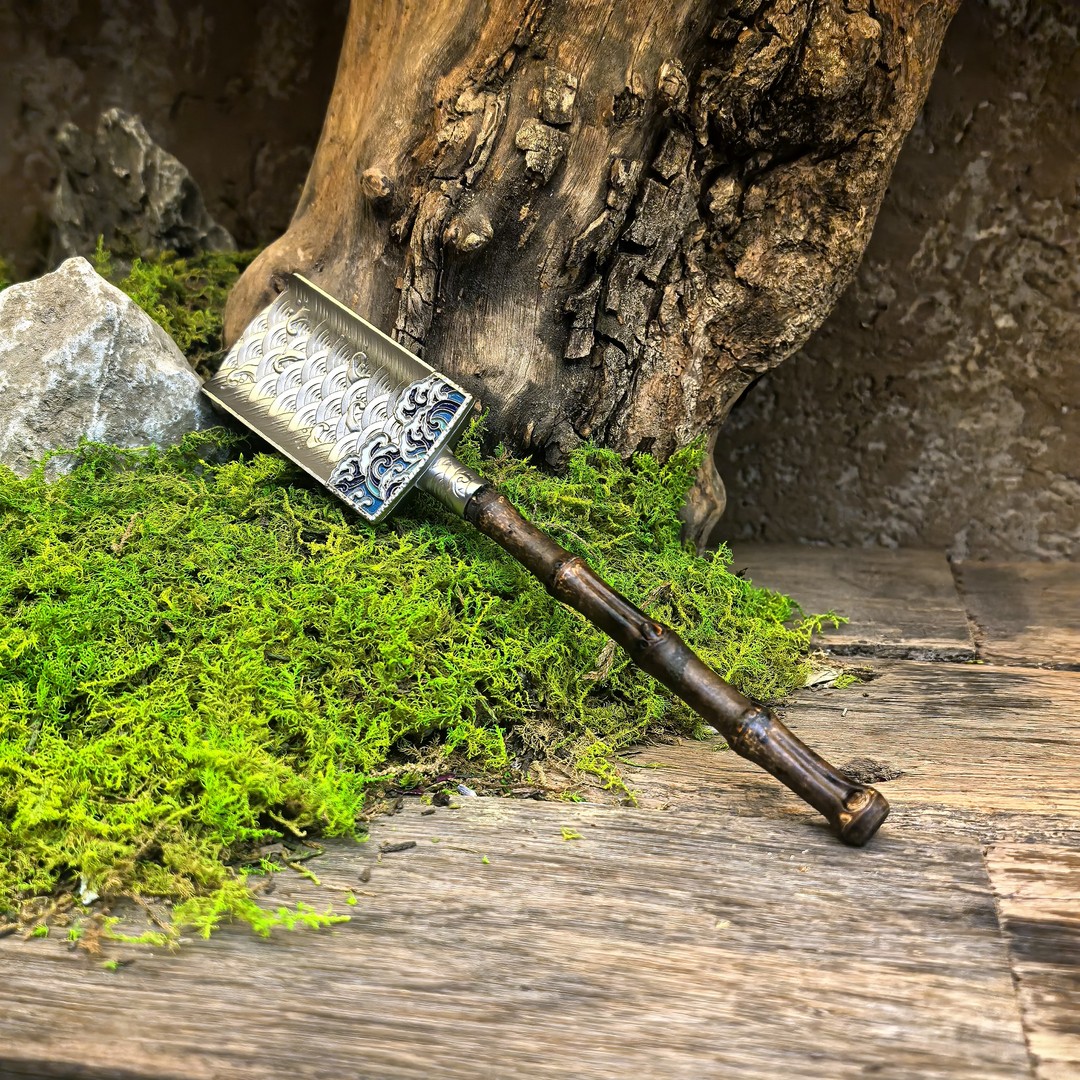 【图图推荐】银色碧海潮生茶铲单只分茶匙茶铲投取茶叶家用茶道商品图