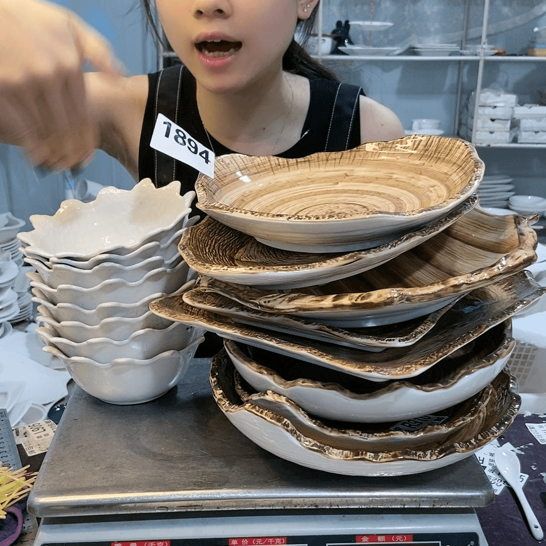 【闪购商品】碟编号1894八盘八碗11111111商品图