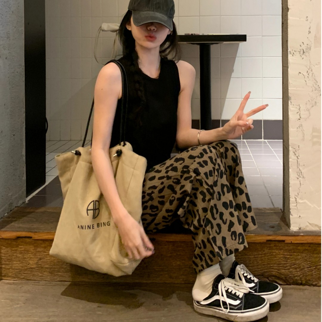 【现货26款清】棉绸女阔腿裤夏季显瘦百搭凉凉裤居家宽松遛弯裤睡裤商品图