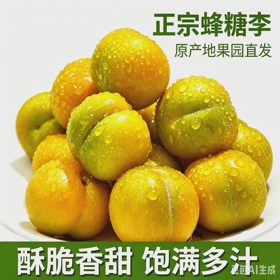 顺丰包邮正宗蜂糖李脆甜脱骨当季新鲜孕妇水果产地直发N1商品图