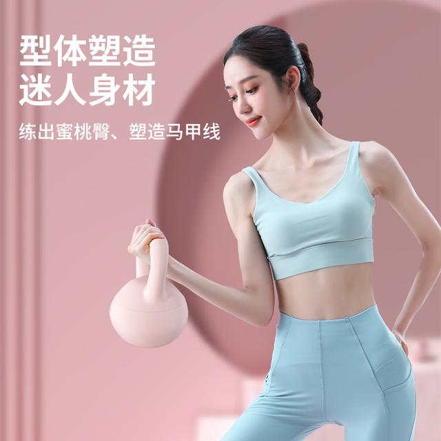 品健女士健身家用软壶铃哑铃软体深蹲练臀翘臀力量软皮运动器材商品图