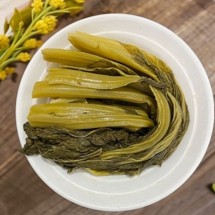 云南贵州特色无盐酸菜蔬菜中国脆嫩酸脆爽口新鲜青菜酱腌菜泡菜商品图