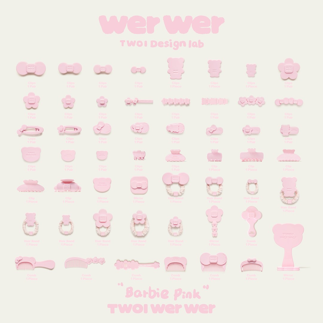 TWOI Design Lab "werwer" 「奶油Barbie粉集合配饰」商品图