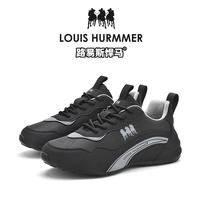 LOUISHURMMER路易斯悍马百搭时尚休闲手工高端定制增高软底帕拉鞋商品图