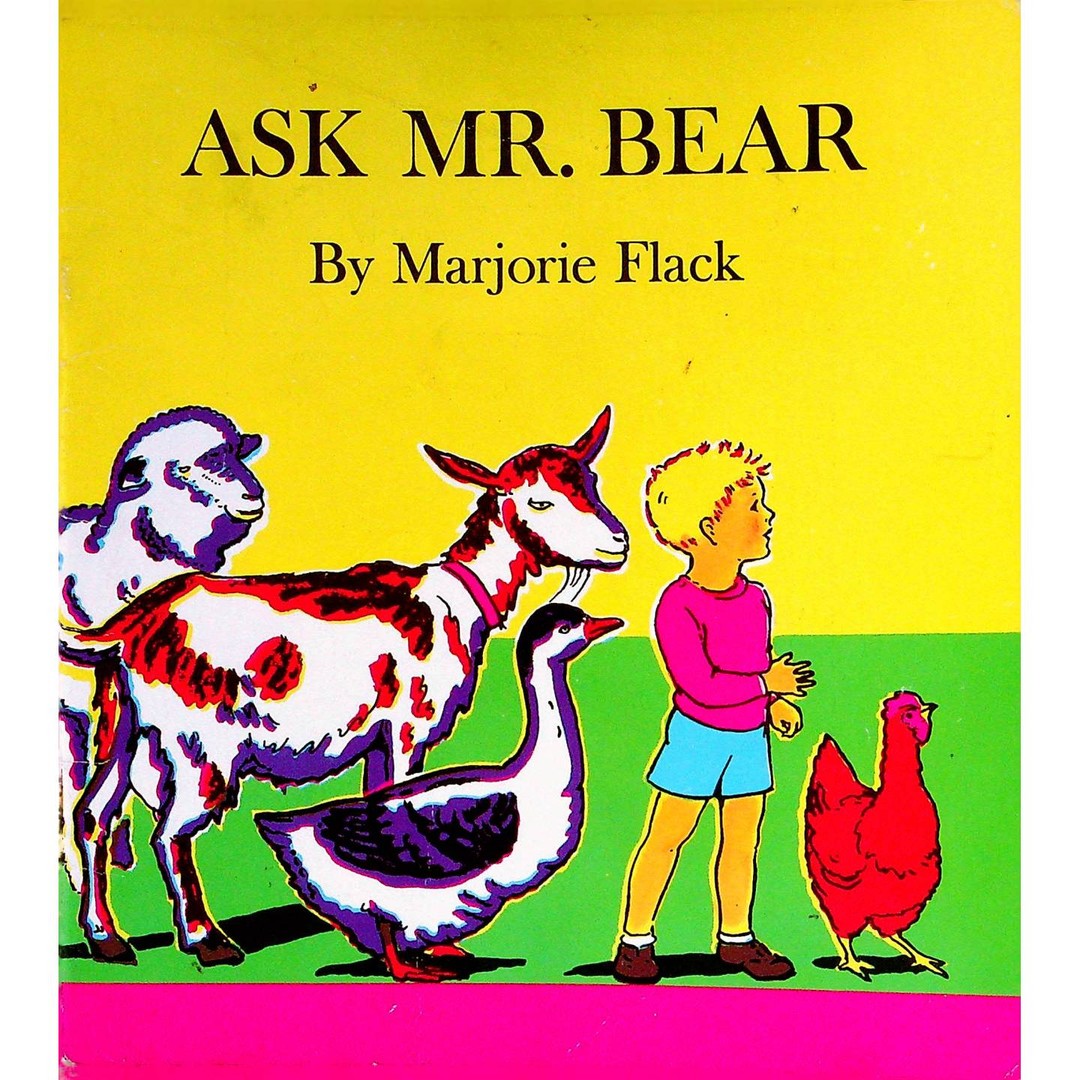 英语原版书问问熊先生AskMrBear绘本亲子共读3-6岁适读商品图