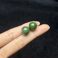 【星浩珠宝】18K金和田玉吊坠28-T10H336【多样性发一件】约11.5mm+商品图