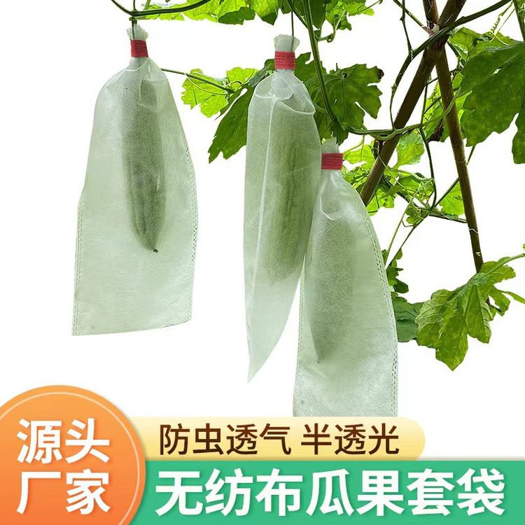 【新疆包邮】枇杷芒果葡萄套袋苹果水果保护无纺布袋黄桃果园防虫商品图