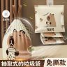 超焰免撕抽绳垃圾袋宿舍自动收口办公室加厚大卷家用厨房清洁袋子商品图