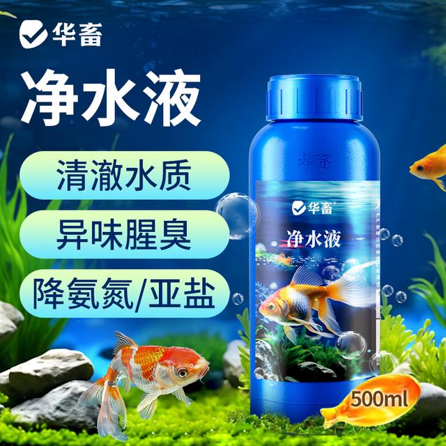 【鱼缸净水剂】告别鱼缸养鱼水浑浊腥臭发黄空气缸水质除藻净水王S商品图
