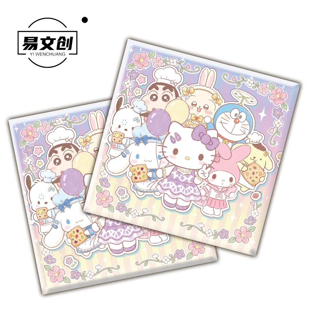 【咩之狂暴贴贴】易文创萌友陶瓷冰箱贴盲盒收藏卡（代拆）商品图