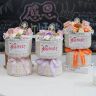 教师节礼物2026年新款手工针织仿真向日葵花束幼儿园送老师的礼物商品图