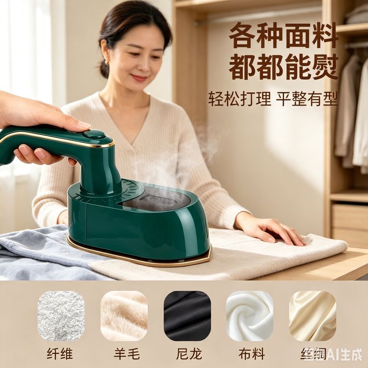 新款熨斗挂烫机熨烫机小型电烫斗烫衣服折叠式家用手持挂烫机商品图