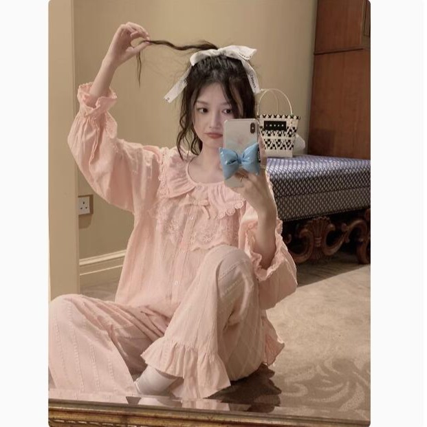 1【品牌高货清伧 秋冬款限量】自带杯垫家居服套装101-199商品图