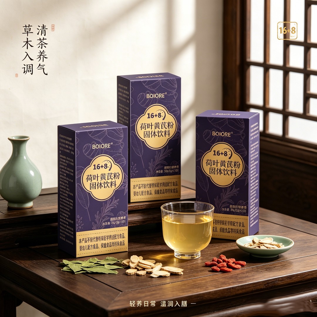 【主播推荐】16+8草本粉冲饮 高品质严选谷物高端定制冲调饮品商品图