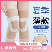 【夏季护膝】超薄无痕透气不闷高弹防滑不起球空调房专用中老年专用商品图