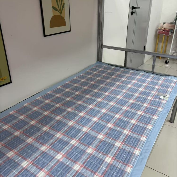 【90*200】学生单人宿舍床盖水洗棉加厚防滑四季上下铺沙发飘窗垫商品图