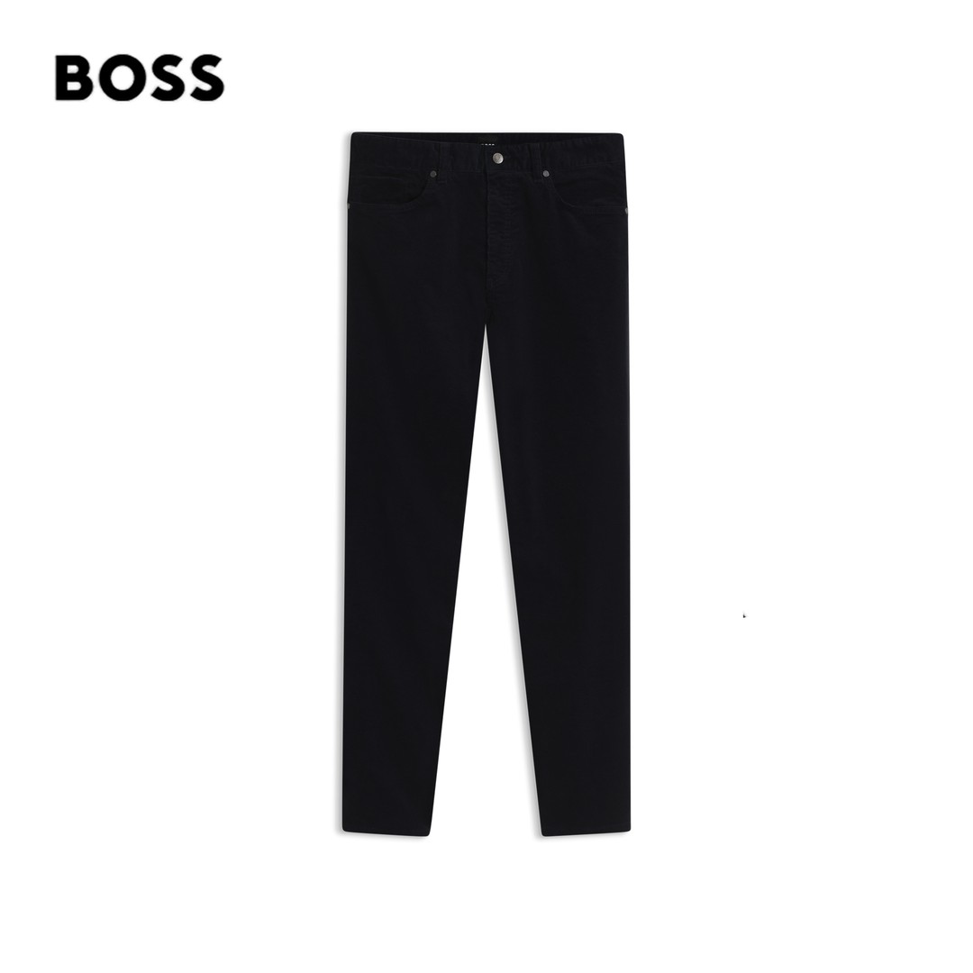 【含羊毛】BOSS博斯 男士26秋冬新款棉混纺休闲裤50571620商品图