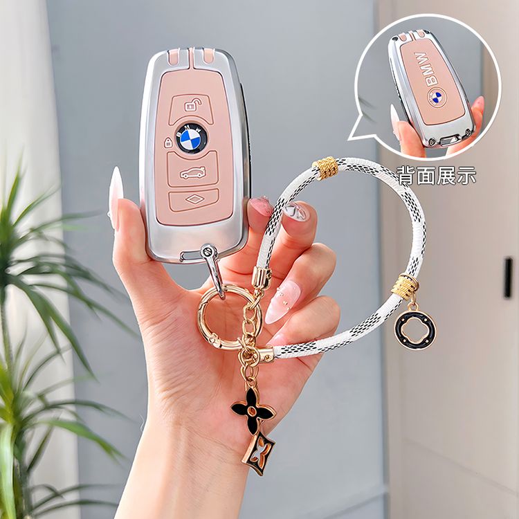 适用于老款宝马钥匙套5系3系gt1系535包525X3X4车320li壳7系扣女商品图