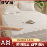 V/雅鹿新款磨毛夹棉床笠套件亲肤加厚防滑隔脏床垫保护罩商品图